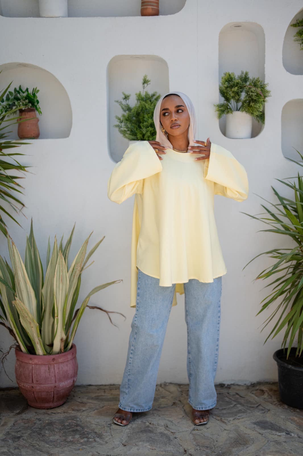 MILA BLOUSE - YELLOW